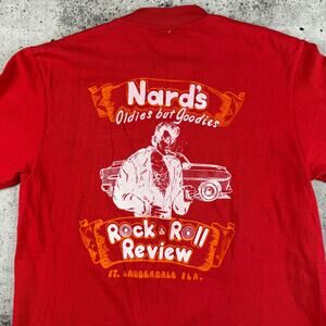 Nard's Rock & Roll Review Shirt 70s True Vintage Size S/M